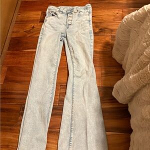 American Eagle Outfitters Light Blue Flare Jeans